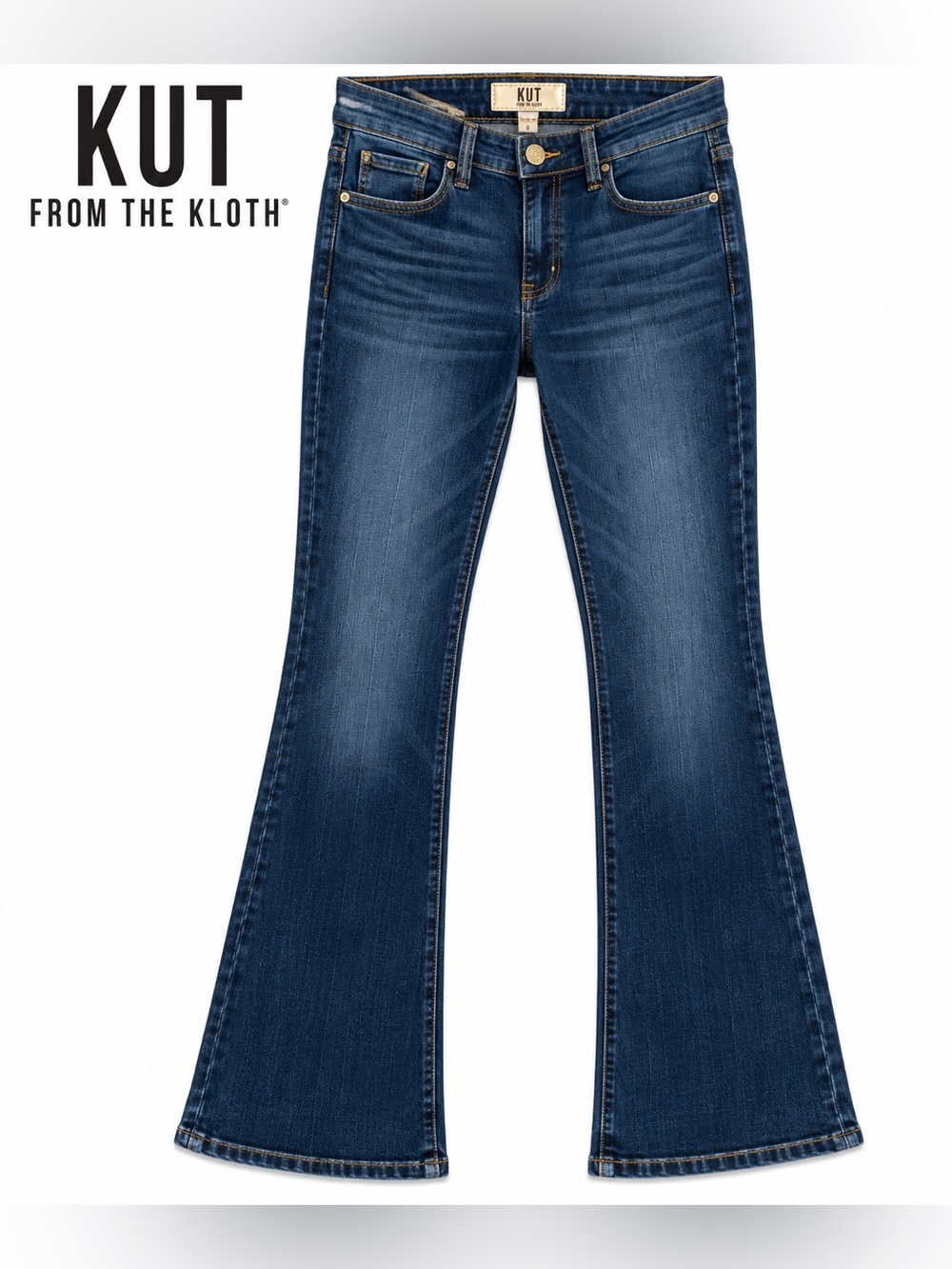 KUT from the Kloth Women’s Size 6 Dark Wash Bootcut Flare Stretch Jeans
